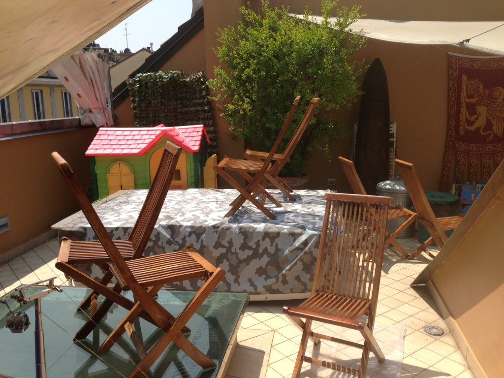 Terrazza: dal mio assetto "relax" all'assetto "bricolage"